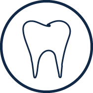 Icons eines Zahns